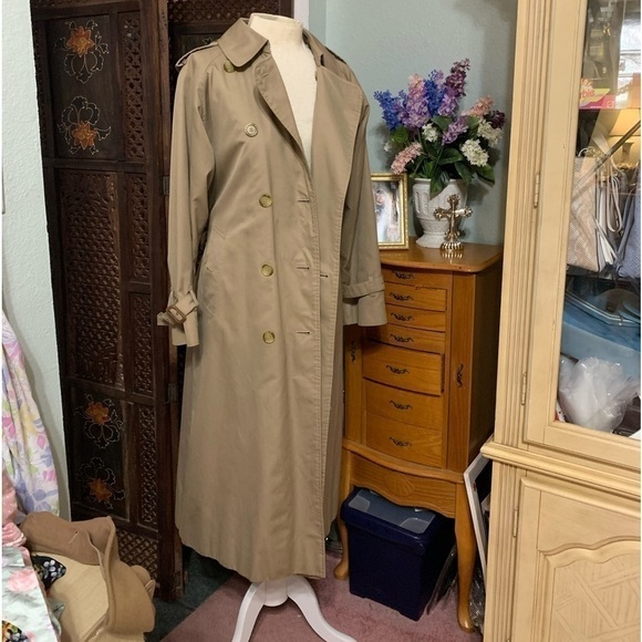 VINTAGE Burberrys trenchcoat - Picture 7 of 14